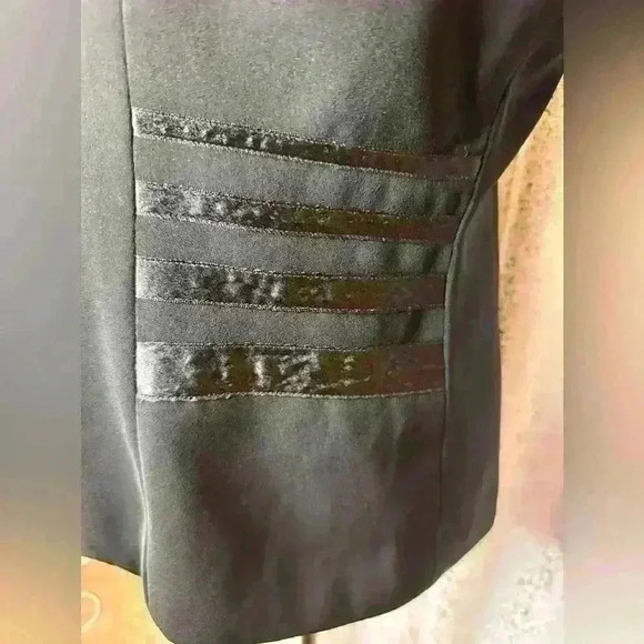 80s Vintage Black and red blazer - Picture 4 of 4